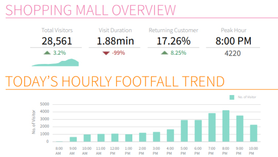 FootfallCam Store Traffic - Reports